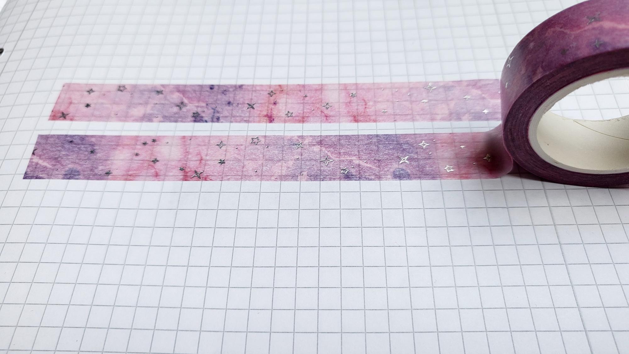 Washi Tape Pink Purple